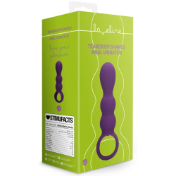  Loveline Plug Vibrant Teardrop Shap - 12 x 3.6cm